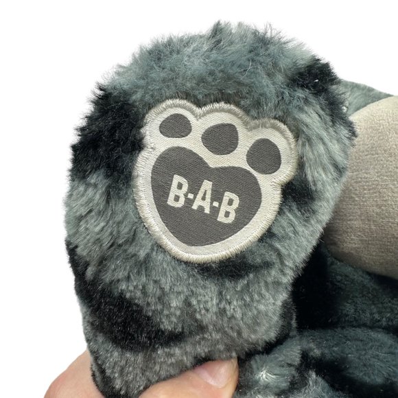 Build A Bear Batman 80 Years Anniversary Grey Black Stuffed Animal Plush Toy - Picture 5 of 16